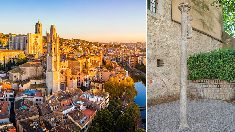 Girona med lokalguide, halvdagstur (exkl.)